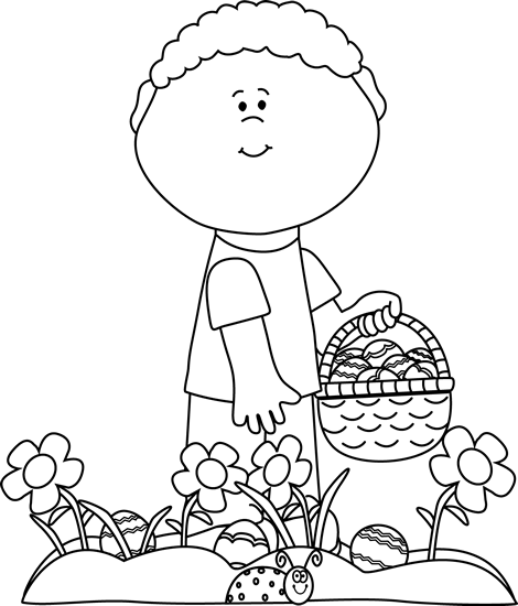 Black_and_White_Little_Boy_on_an_Easter_Egg